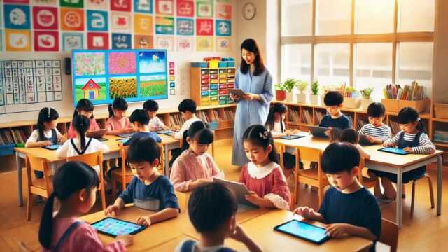 小学校1年生におすすめ！先生必見のタブレット授業