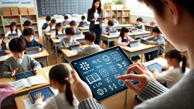 小学校1年生におすすめ！先生必見のタブレット授業