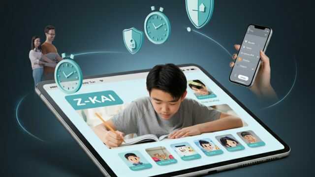 【完全ガイド】Z会タブレットの中学生利用制限設定