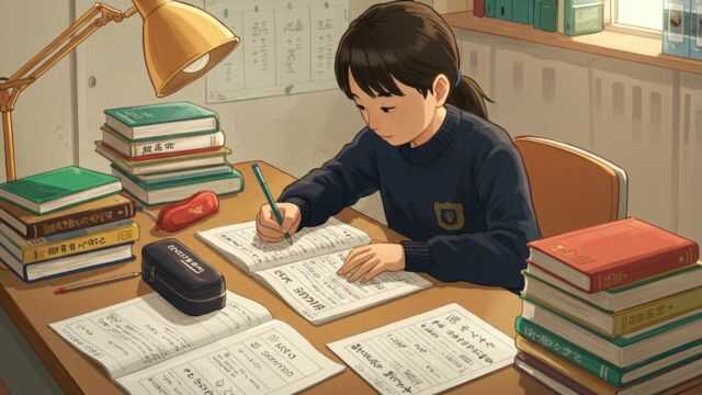 中学受験で偏差値60を目指す！効率的な勉強法と必要な時間