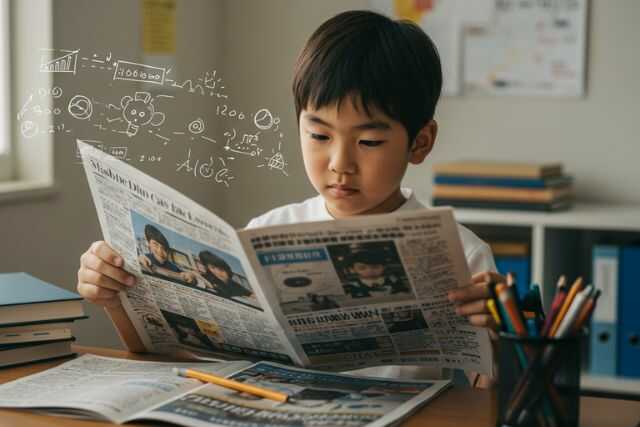 朝日小学生新聞の購読は無駄?