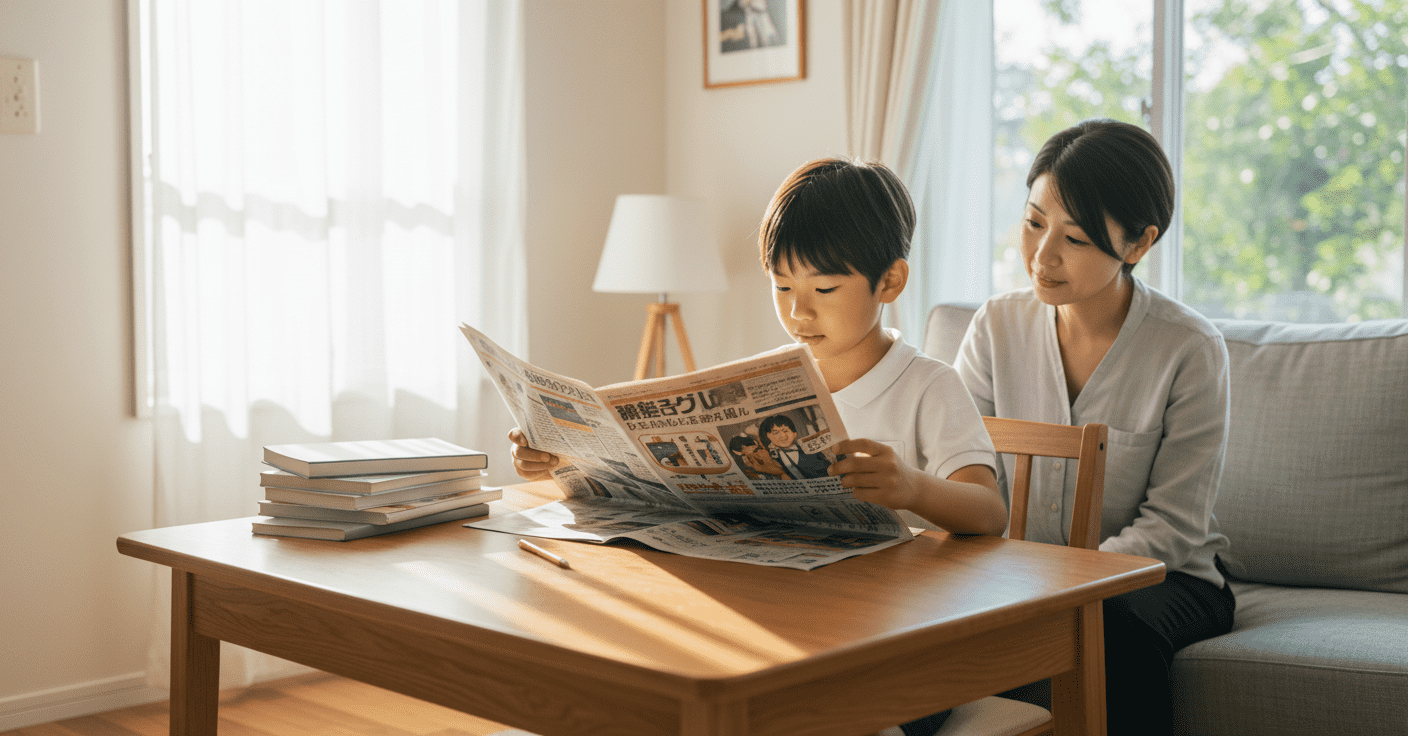 中学受験の新聞活用はいつから？