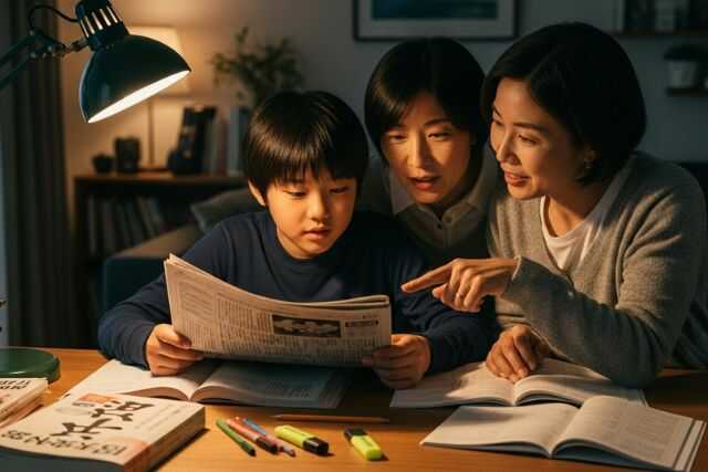 中学受験の新聞活用はいつから？
